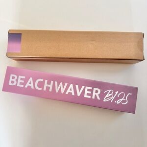 NEW Beachwaver B1.25 Rotating Curling Iron Purple Pink Sunset B-Series NIB Ombre